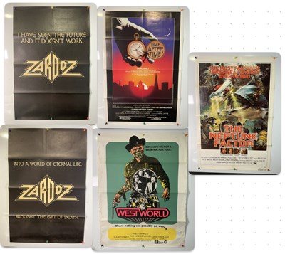 Lot 347 - A group of five one sheet 1970s science...