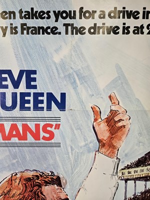 Lot 212 - LE MANS (1971) US one sheet for the iconic...