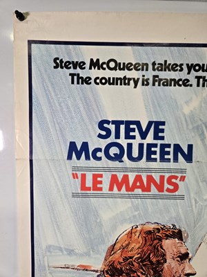Lot 212 - LE MANS (1971) US one sheet for the iconic...
