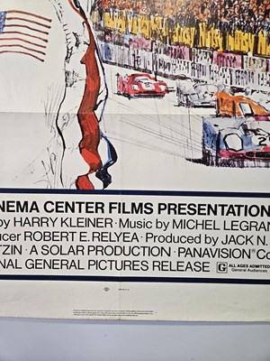 Lot 212 - LE MANS (1971) US one sheet for the iconic...