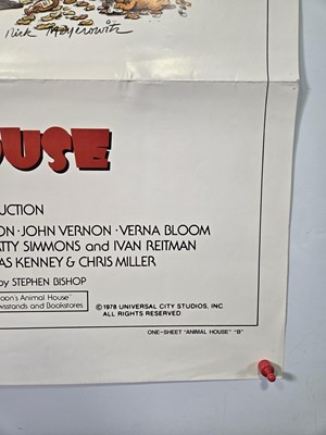 Lot 52 - NATIONAL LAMPOON'S ANIMAL HOUSE (1978) US one...