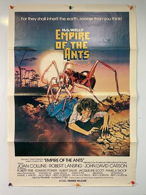 Lot 105 - A group of four films featuring horrific...