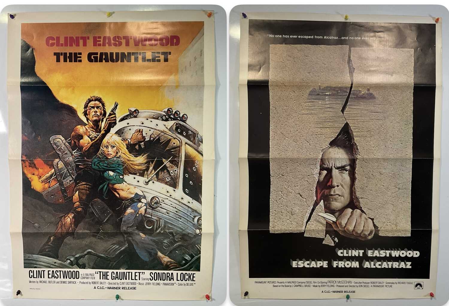 Lot 5 - A pair of South African one sheet movie...