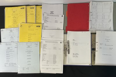 Lot 444 - A collection of scripts for various British TV...