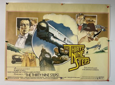 Lot 63 - THE THIRTY NINE STEPS (1978) UK Quad film...