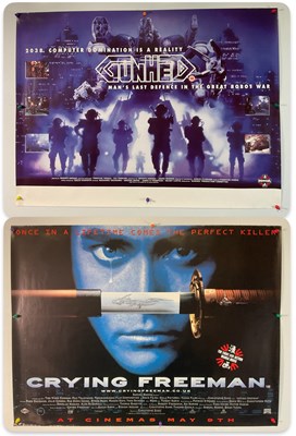 Lot 95 - A pair of Manga UK Quad film posters...