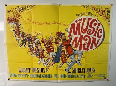 Lot 64 - MUSIC MAN (1962) UK Quad film poster, folded