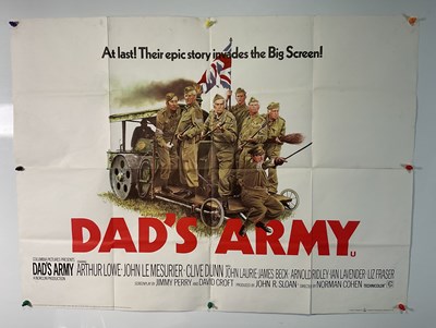 Lot 56 - DAD'S ARMY (1971) UK Quad film poster for the...