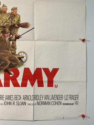 Lot 56 - DAD'S ARMY (1971) UK Quad film poster for the...