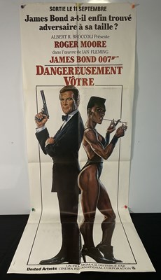 Lot 243 - JAMES BOND: A VIEW TO A KILL (1985) French...