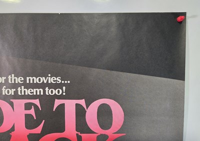 Lot 376 - FADE TO BLACK (1980) UK Quad film poster, rolled