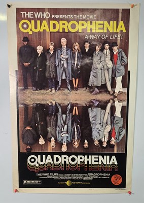 Lot 65 - QUADROPHENIA (1979) US one sheet film poster,...