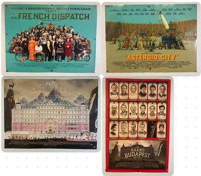 Lot 55 - WES ANDERSON - A group of film posters for Wes...