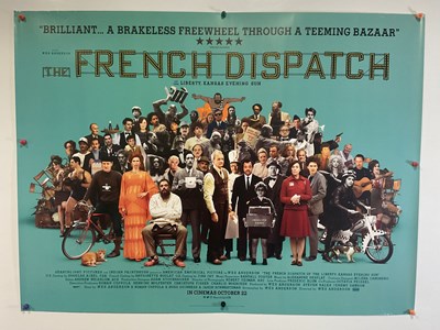 Lot 55 - WES ANDERSON - A group of film posters for Wes...
