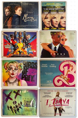 Lot 96 - MARGOT ROBBIE - A group of UK Quad film...