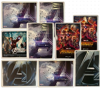 Lot 305 - POSTERS ASSEMBLE! - A selection of Avengers...