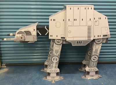 Lot 677 - A Momot Toys STAR WARS shop display AT-AT,...