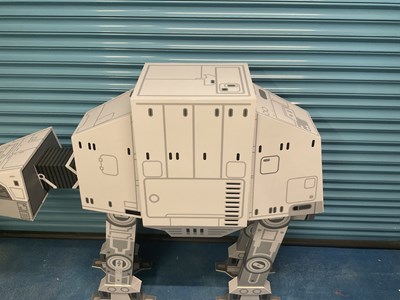 Lot 677 - A Momot Toys STAR WARS shop display AT-AT,...