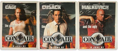 Lot 25 - CON AIR (1997) Three International / UK one...