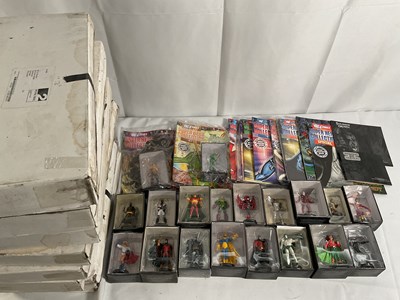 Lot 628 - A large collection of DC Eaglemoss figures....