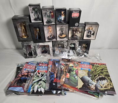 Lot 629 - A group of Eaglemoss DC figures comprising...