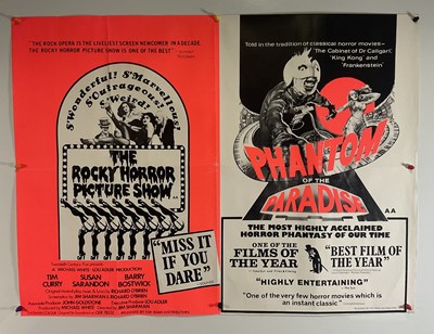Lot 62A - THE ROCKY HORROR PICTURE SHOW / PHANTOM OF THE...