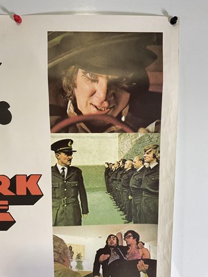 Lot 15 - A CLOCKWORK ORANGE (1971) Large format 1980's...