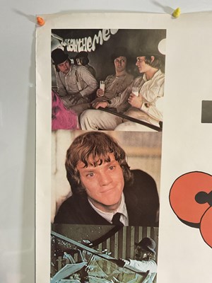 Lot 15 - A CLOCKWORK ORANGE (1971) Large format 1980's...