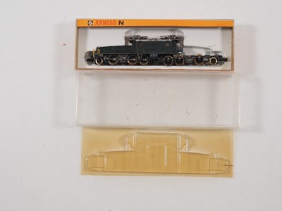 Lot 2 - ARNOLD - An N gauge 2950 3-car German outline...