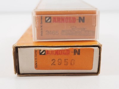 Lot 2 - ARNOLD - An N gauge 2950 3-car German outline...