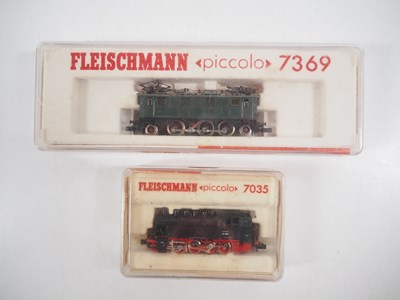 Lot 3 - FLEISCHMANN - A pair of N gauge German outline...