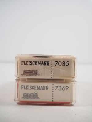 Lot 3 - FLEISCHMANN - A pair of N gauge German outline...