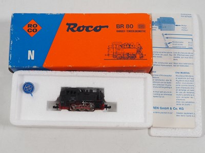Lot 5 - ROCO - A pair of N gauge German outline...