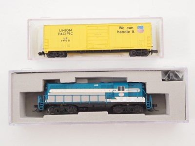 Lot 11 - A group of N gauge American outline by...