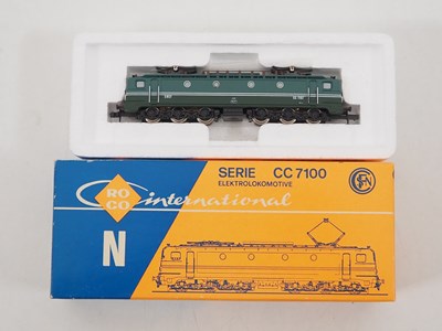 Lot 12 - A group of ROCO N gauge German and French...