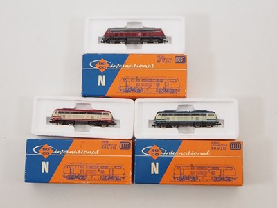 Lot 14 - A trio of ROCO N gauge German outline Class...