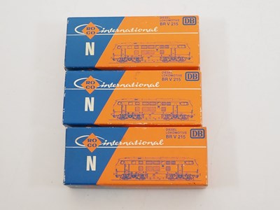 Lot 14 - A trio of ROCO N gauge German outline Class...