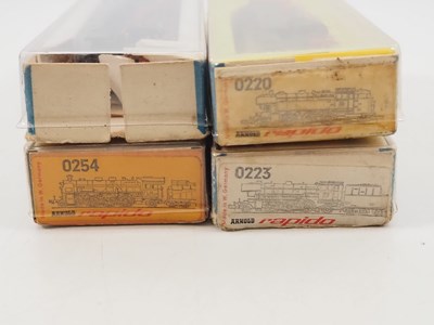 Lot 18 - ARNOLD - N gauge German outline steam locos -...