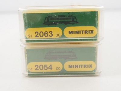 Lot 20 - MINITRIX - N gauge German outline electric...
