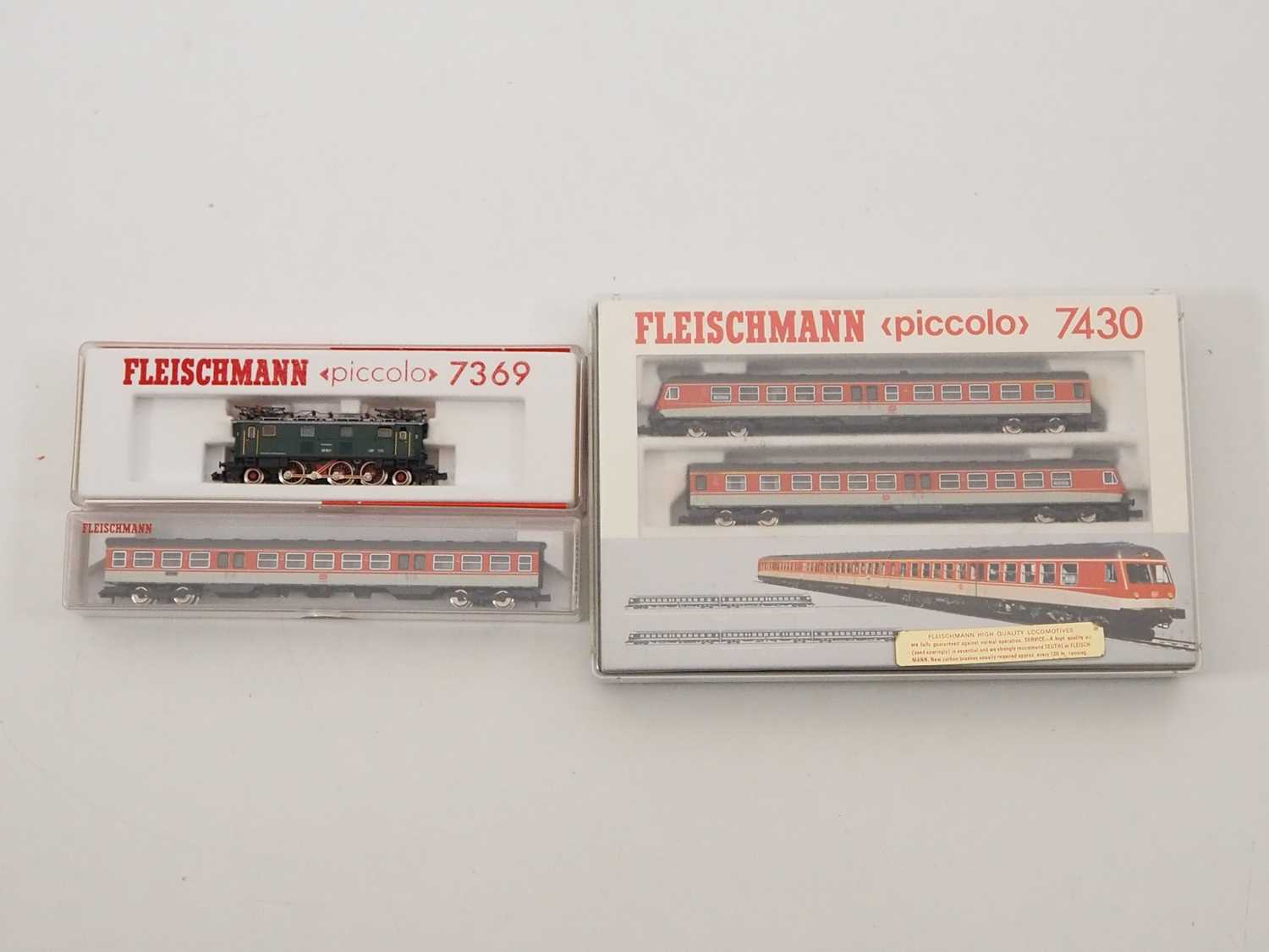 Lot 21 - FLEISCHMANN - An N gauge German outline 7430 2-...