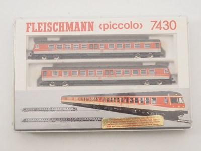 Lot 21 - FLEISCHMANN - An N gauge German outline 7430 2-...