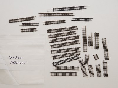 Lot 25 - A large quantity of N gauge track including...