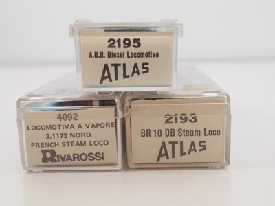 Lot 34 - A group of RIVAROSSI N gauge steam and diesel...