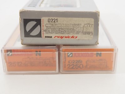 Lot 40 - ARNOLD - N gauge German outline steam locos -...