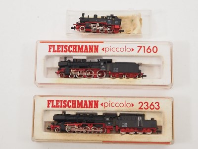 Lot 41 - FLEISCHMANN - N gauge German outline steam...