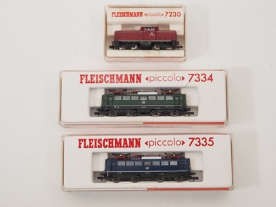 Lot 42 - FLESICHMANN - N gauge German outline diesel...