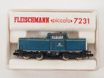 Lot 43 - FLEISCHMANN - N gauge German outline electric...