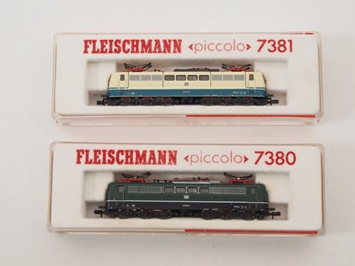 Lot 44 - FLEISCHMANN - N gauge German outline electric...