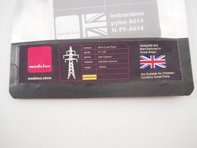 Lot 47 - MODELUX - N Gauge etched building kits...