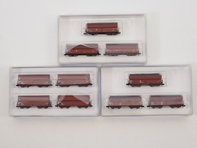 Lot 50 - MINITRIX - N gauge German outline hopper car...